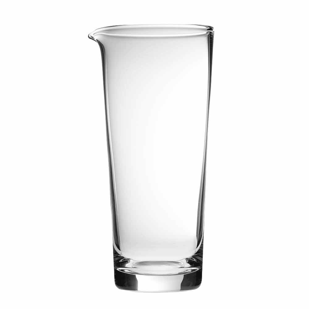 Urban Bar Calabrese Footed Mixing Glass with 3 Cuts - 600ml