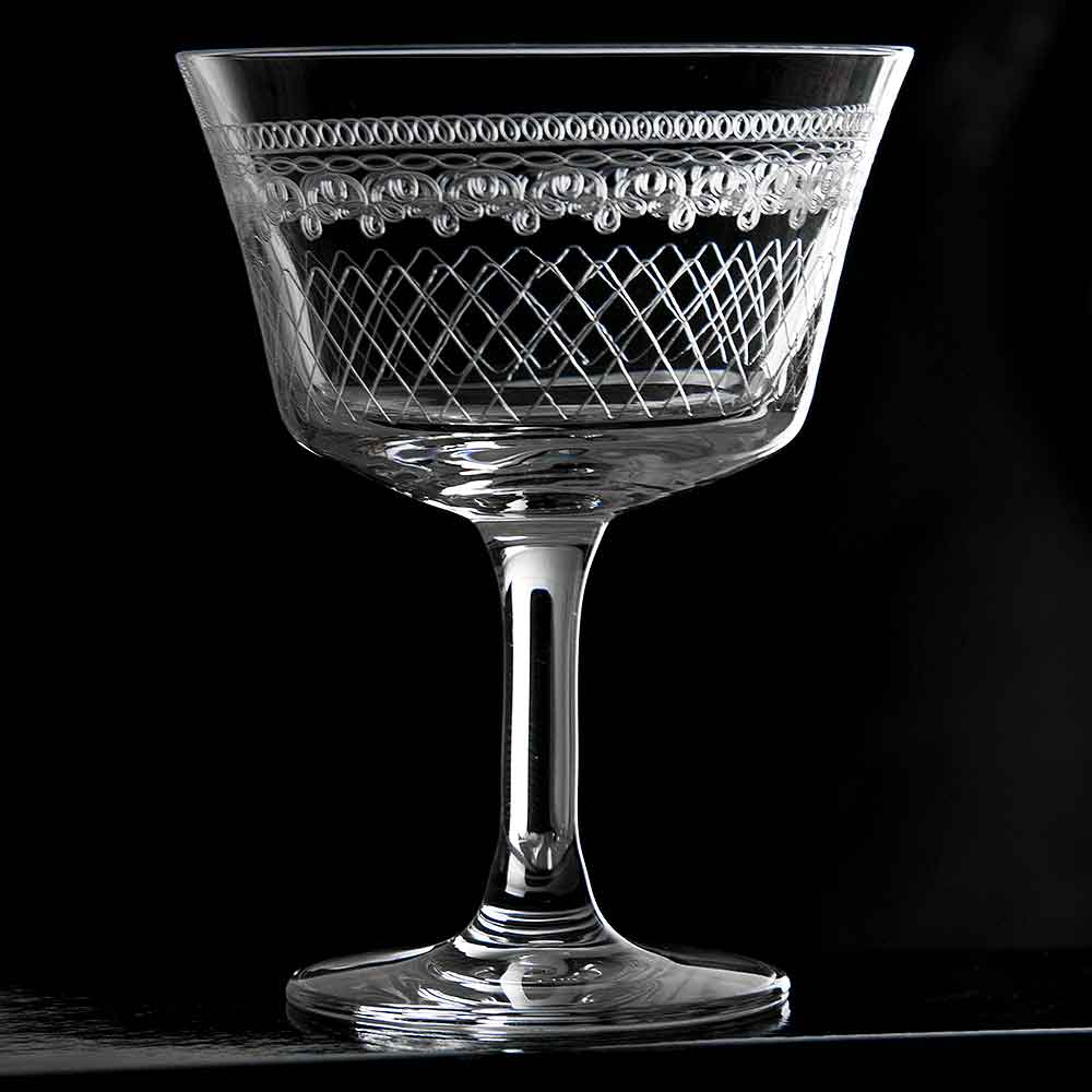 Retro Fizz 1910 Cocktail Glass 6.75 fl oz – Urban Bar USA