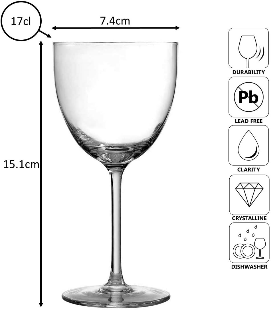 Retro Nick & Nora Cocktail Glass 17cl- Box 4 – Urban Bar USA