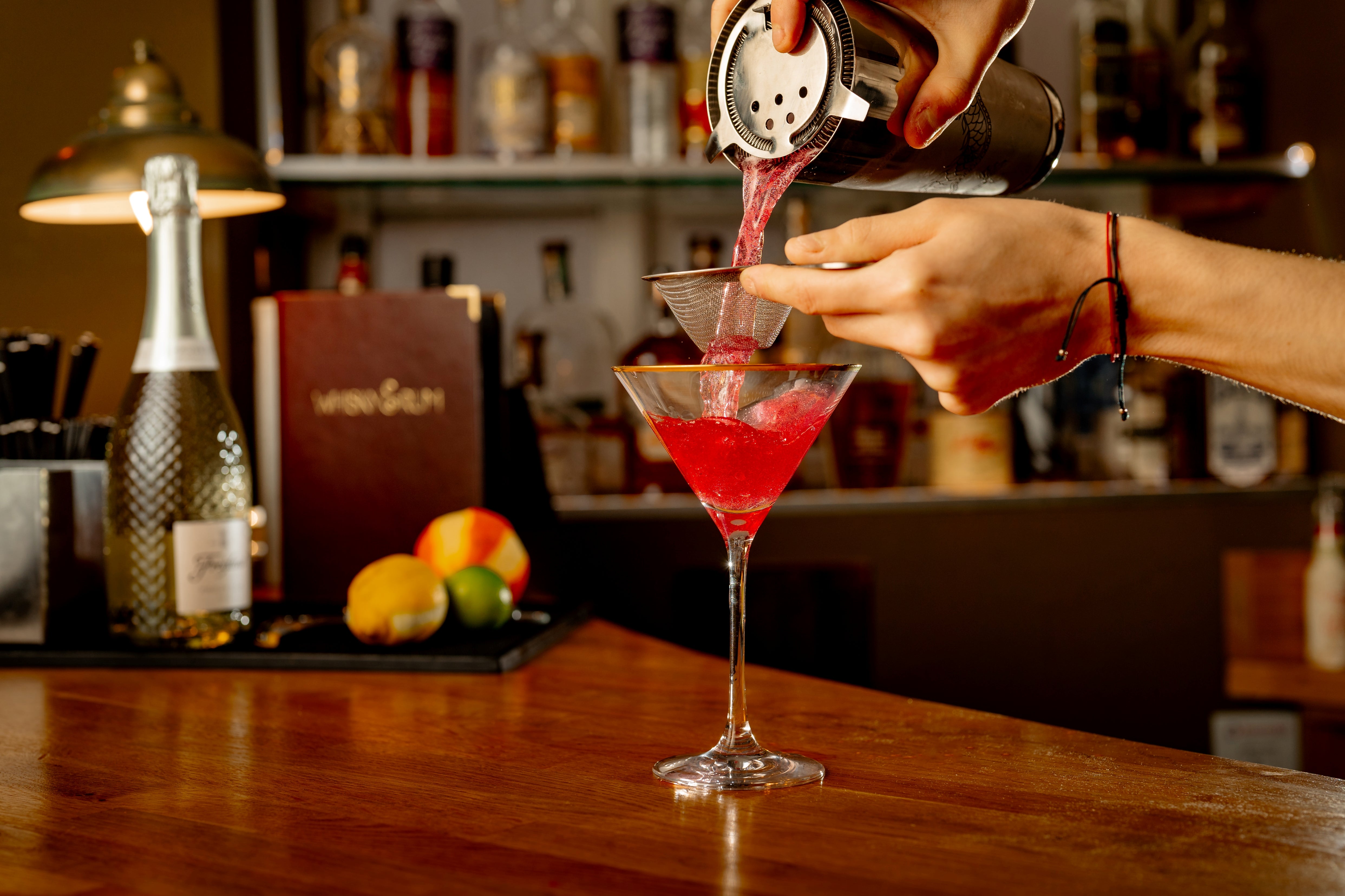 Verdot Gold Rim Martini Glass 21cl - Box 6 – Urban Bar USA