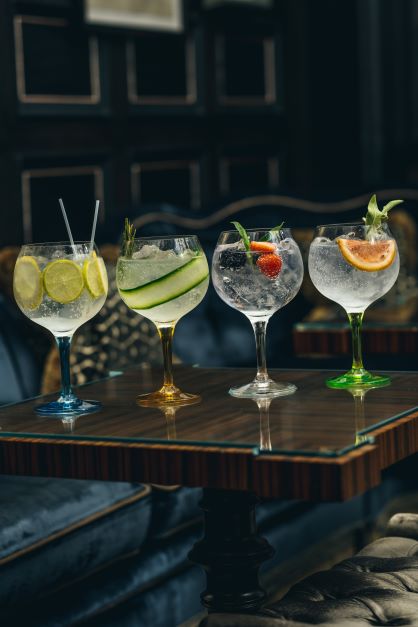 Amber Stem Gin Balloon Glass 60cl – Urban Bar USA