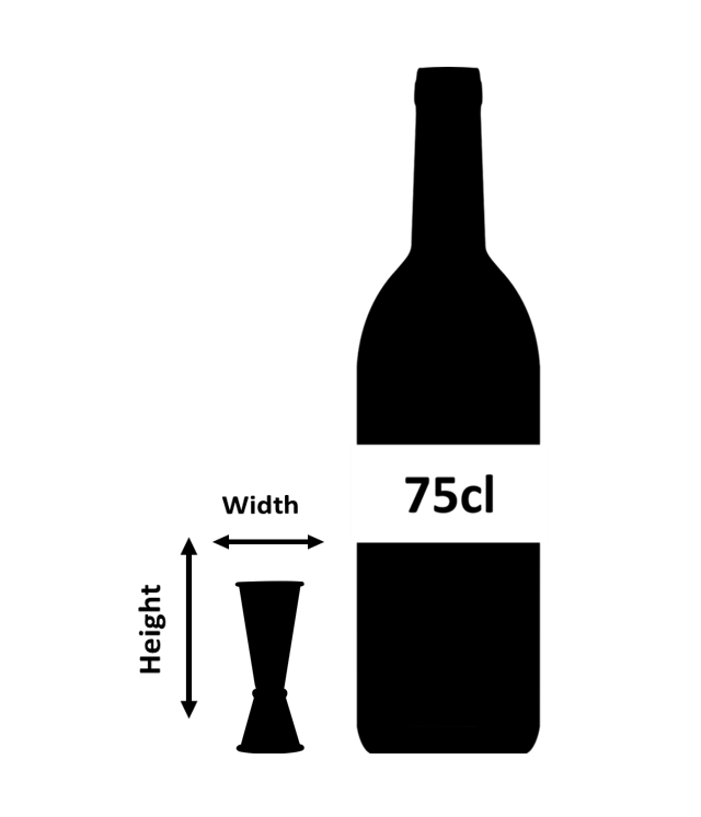Ginza Stainless Steel Jigger 20/40ml