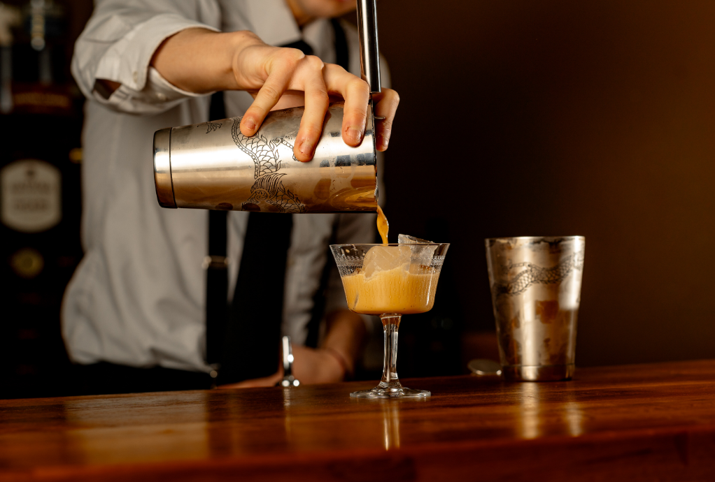 Bailong Tin-on-Tin Stainless Steel Weighted Cocktail Shaker