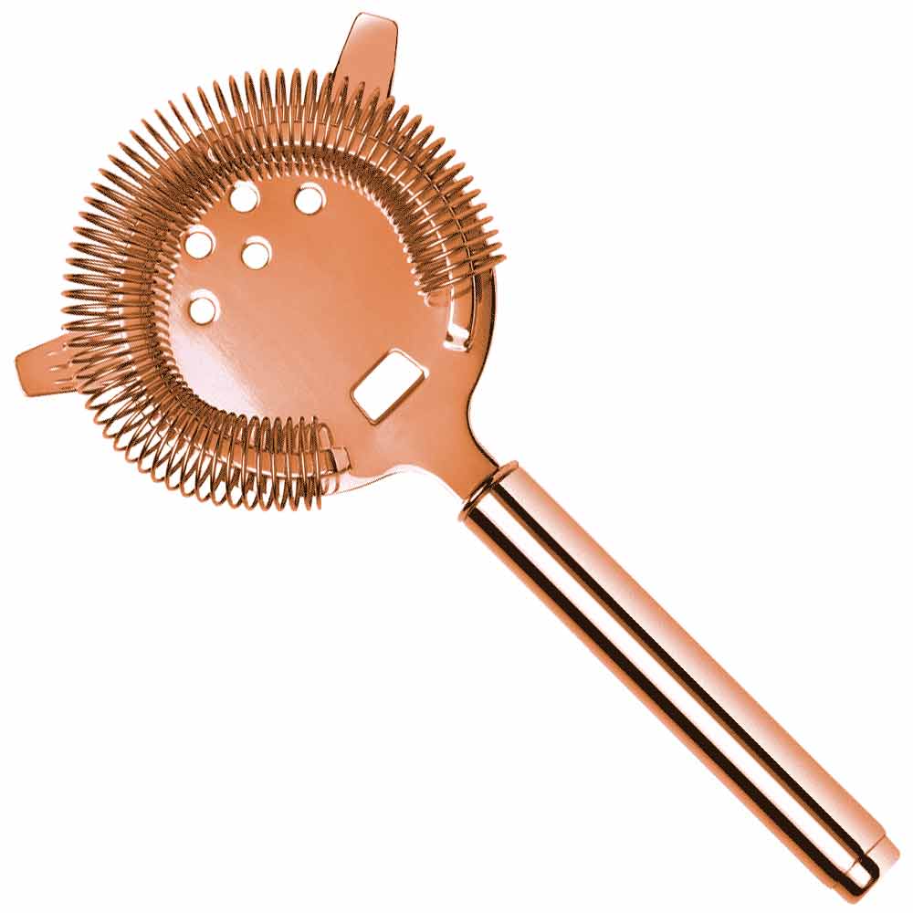 Copper Plated Hawthorn Strainer 7.87 inch