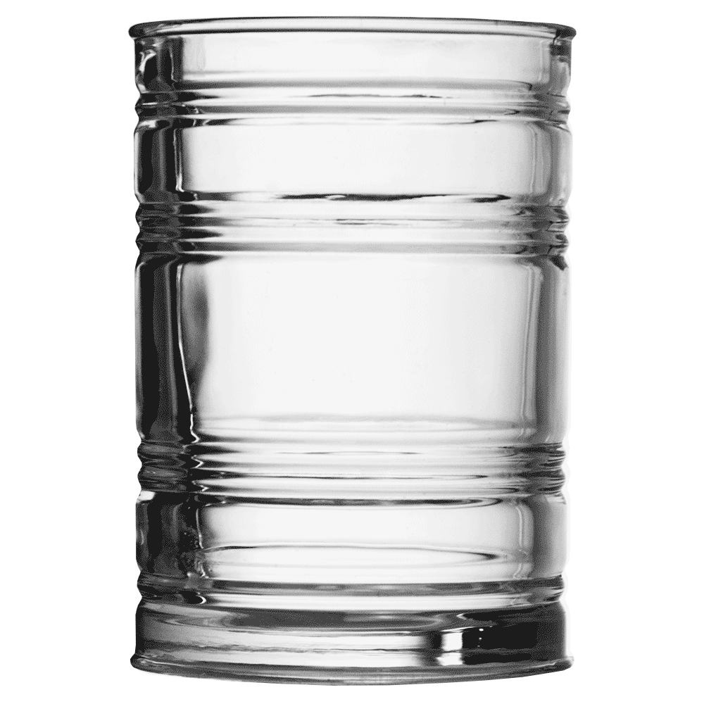 Glass Tin Can Tumbler 31cl