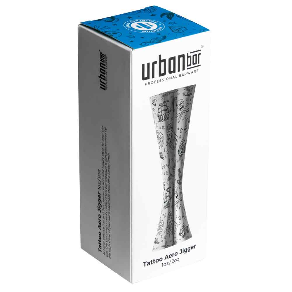 Tattoo Aero® Stainless Steel Jigger 1oz/2oz