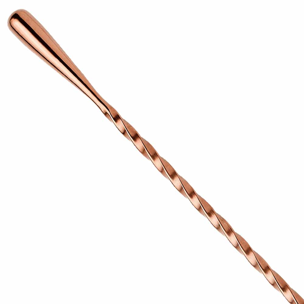 Rose Gold Drop Bar Spoon 11.8 inch