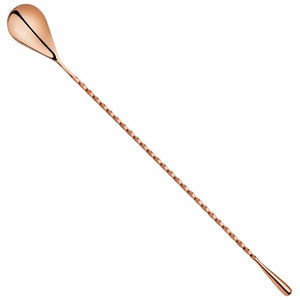 Rose Gold Drop Bar Spoon 11.8 inch