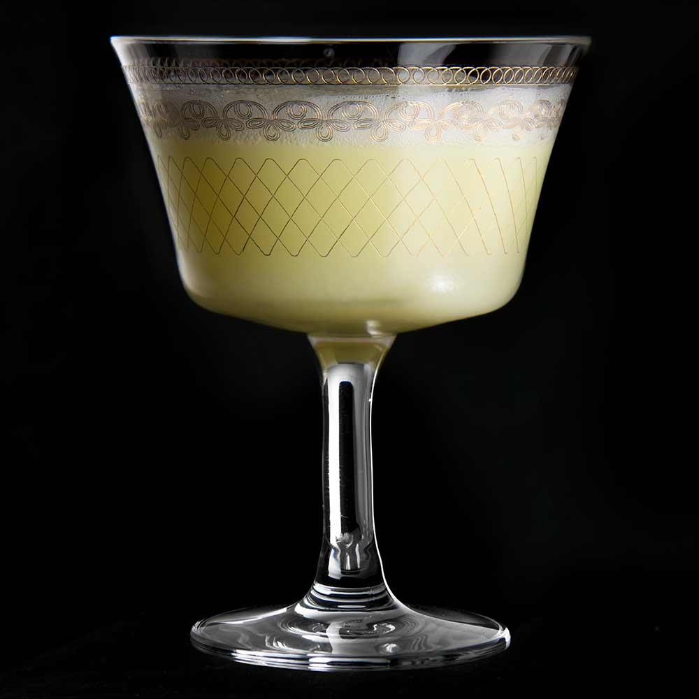 1910 Fizz Gold Cocktail Glass Coupe 20cl