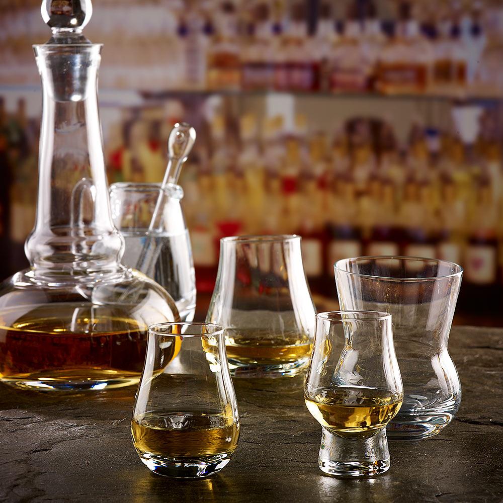 Urban Bar Spey Whiskey Tasting Glass with Glass Lid - 4.5 oz